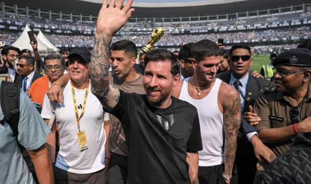 Lionel Messi GOAT INDIA Tour
