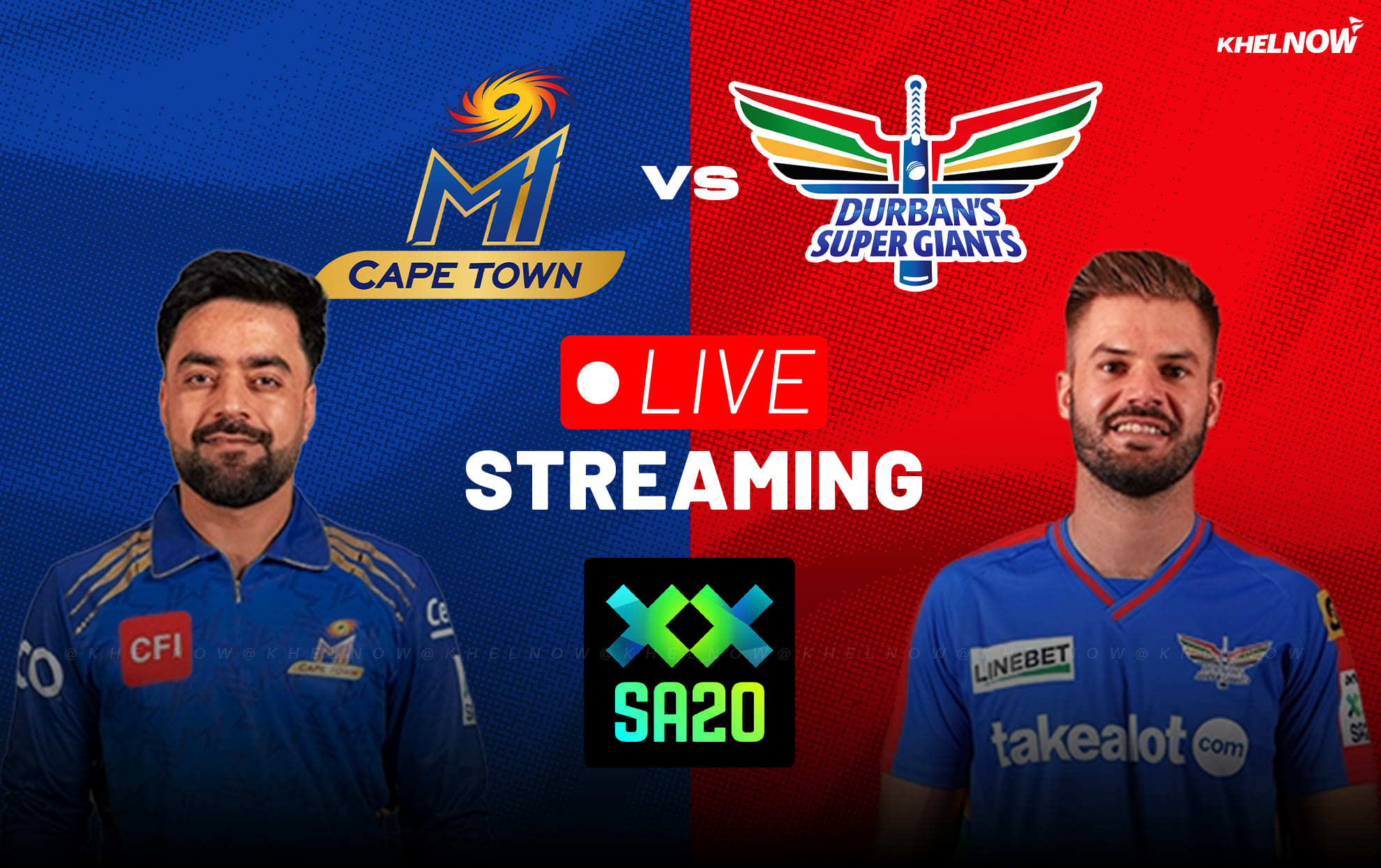 MICT vs DSG: Live streaming details, when & where to watch match 1 of SA20 2025-26