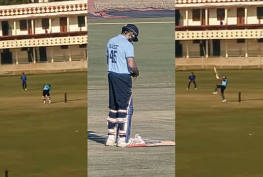 Rohit Sharma golden duck in VHT 2025-26