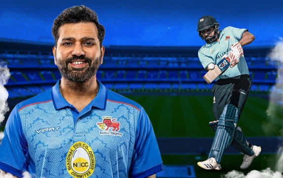 Four bowlers who have dismissed Rohit Sharma for duck in Vijay Hazare Trophy