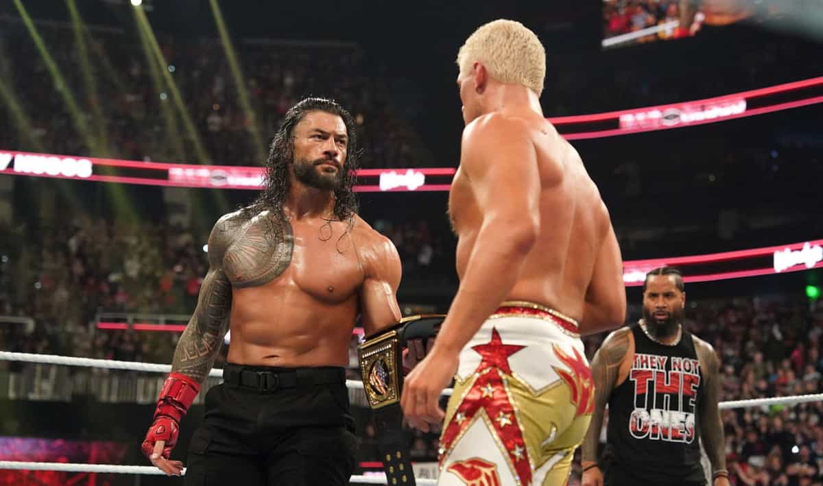 Roman Reigns WWE Cody Rhode