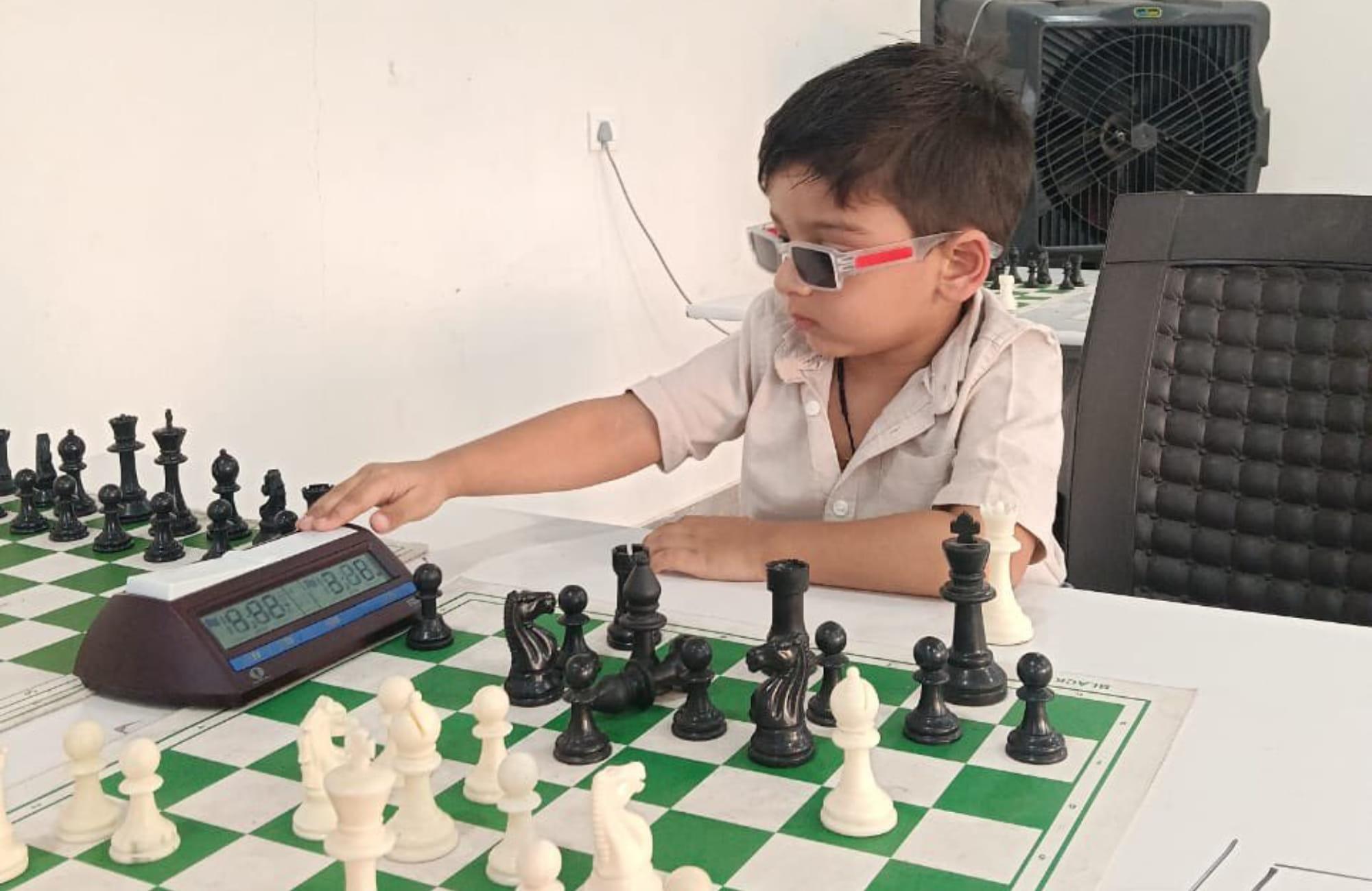 Sarwagya Singh Kushwaha becomes youngest FIDE-rated chess player at just 3 years old