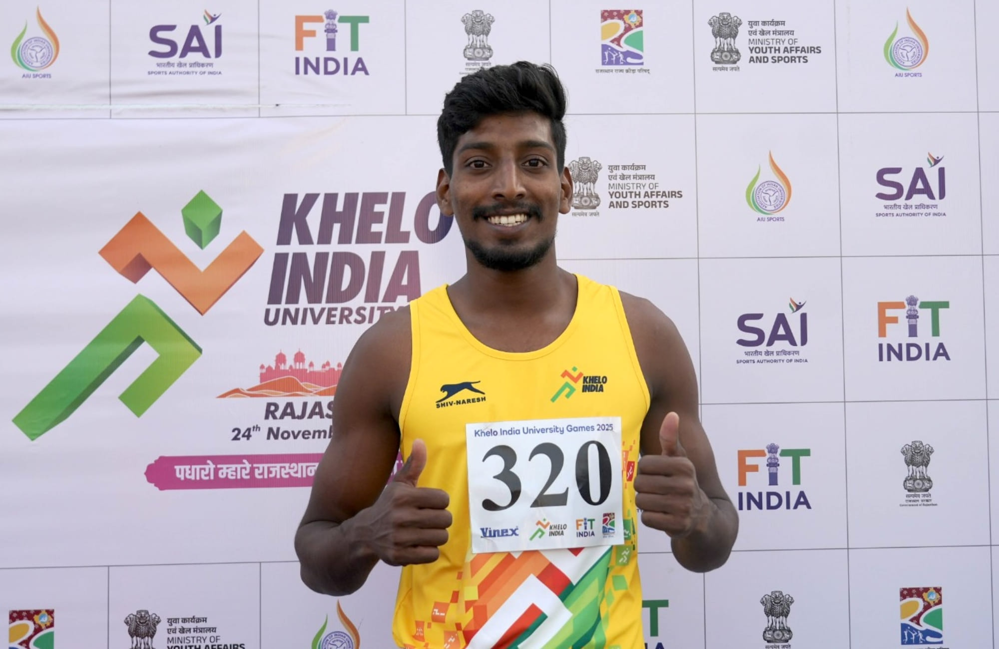 Khelo India University Games 2025: Shintomon CB smashes 110m Hurdles meet record
