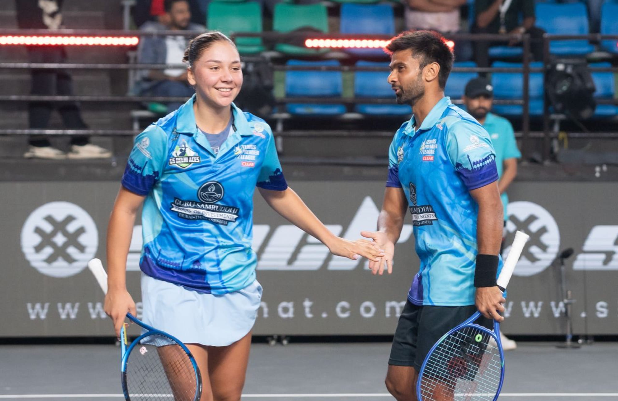 ‘Ahmedabad atmosphere was electric’: GS Delhi Aces’ Sofia Costoulas & Jeevan Nedunchezhiyan on TPL Season 7