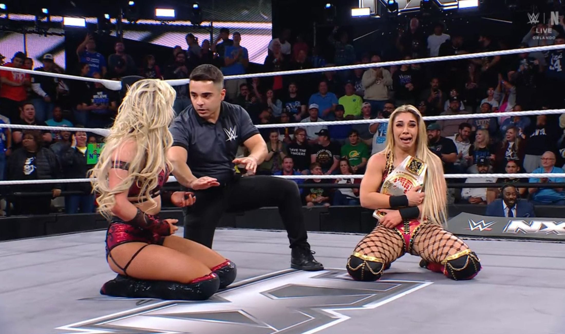 Thea Hail beats Blake Monroe to win WWE NXT North American championship after major botch