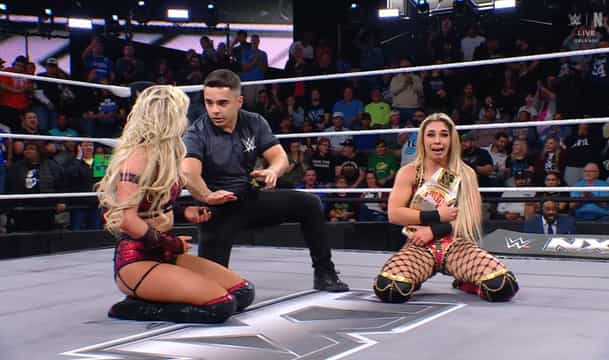 Thea Hail beats Blake Monroe to win WWE NXT North American championship after major botch