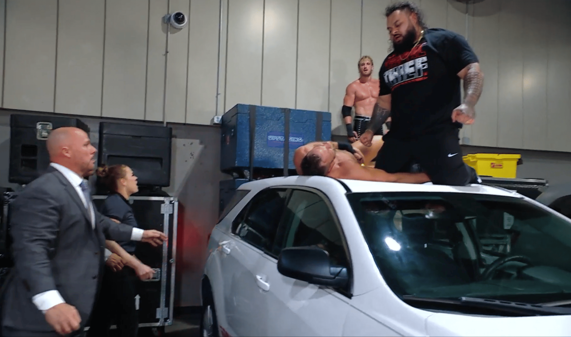 WWE Raw December 8 Bron Breakker obliterates LA Knight