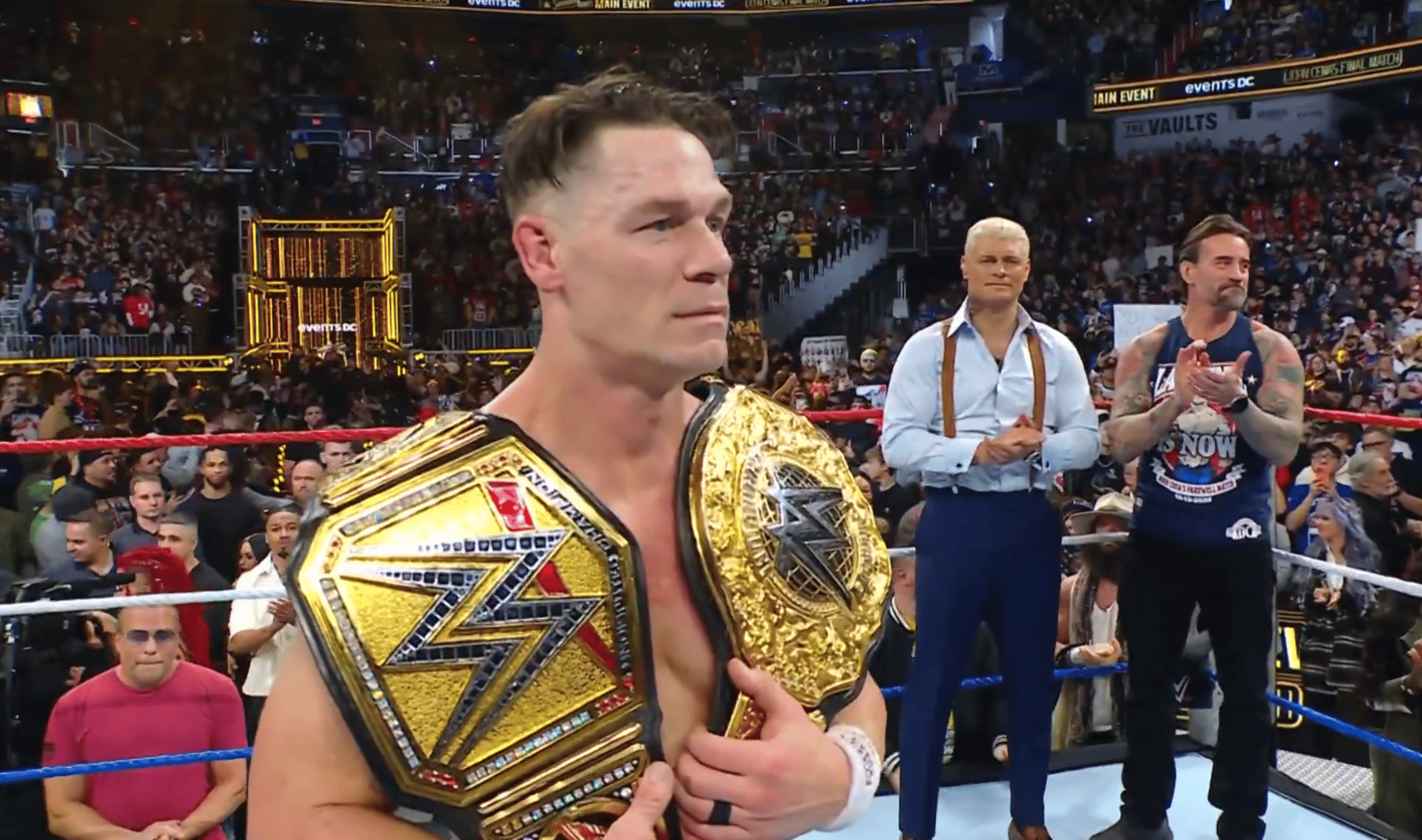 WWE Saturday Night's Main Event John Cena's final goodbye