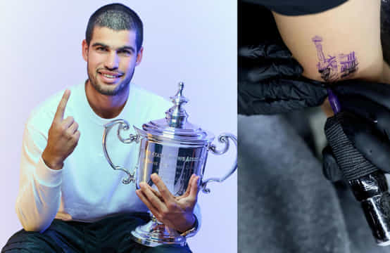 Carlos Alcaraz reveals new tattoo in 2025 off season