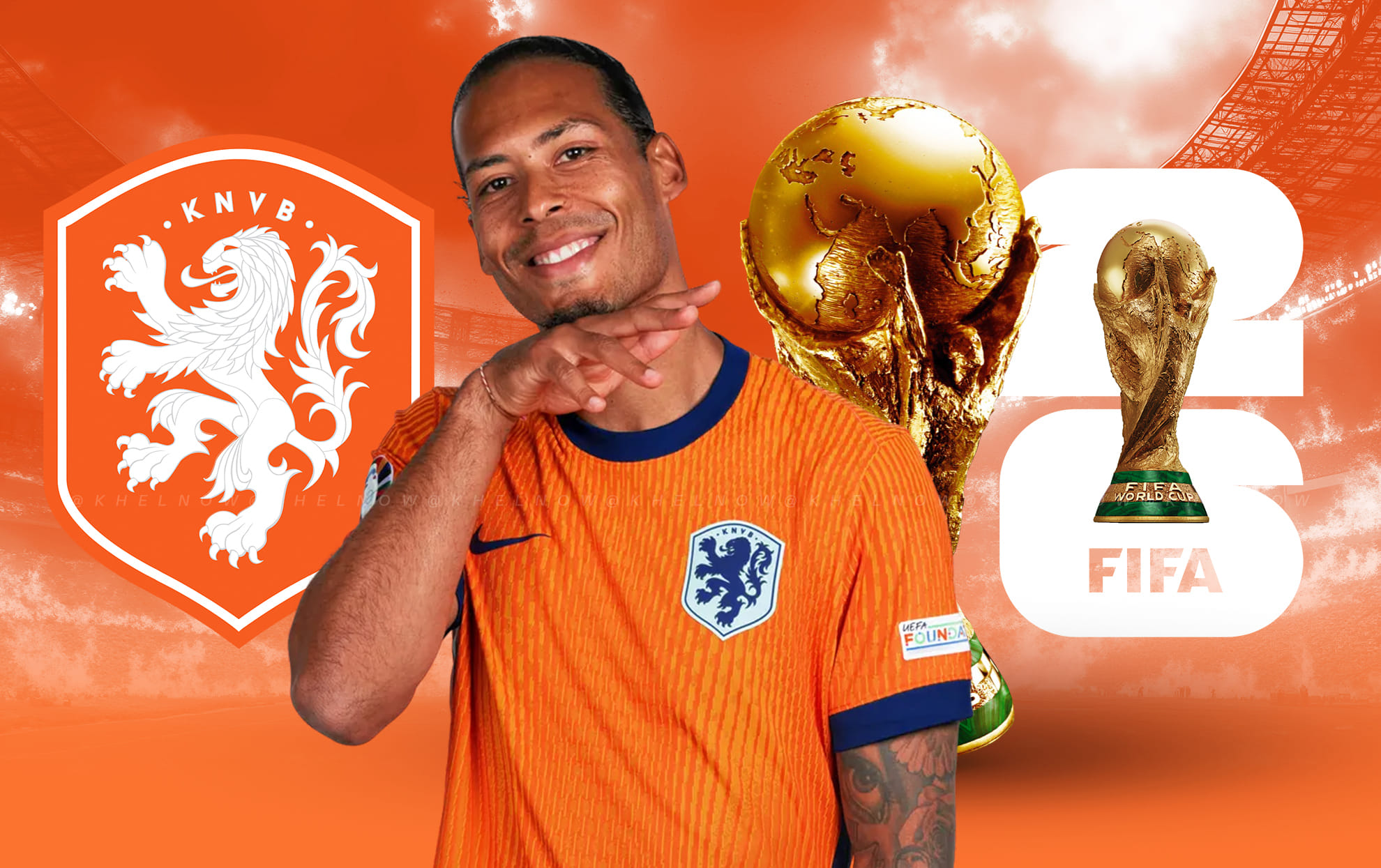 Netherlands group revealed for FIFA World Cup 2026