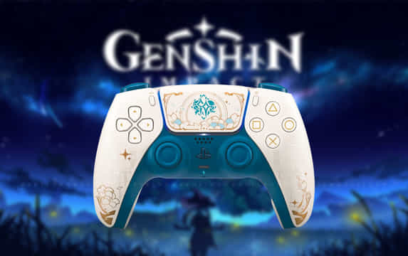 Genshin Impact PS5 DualSense controller