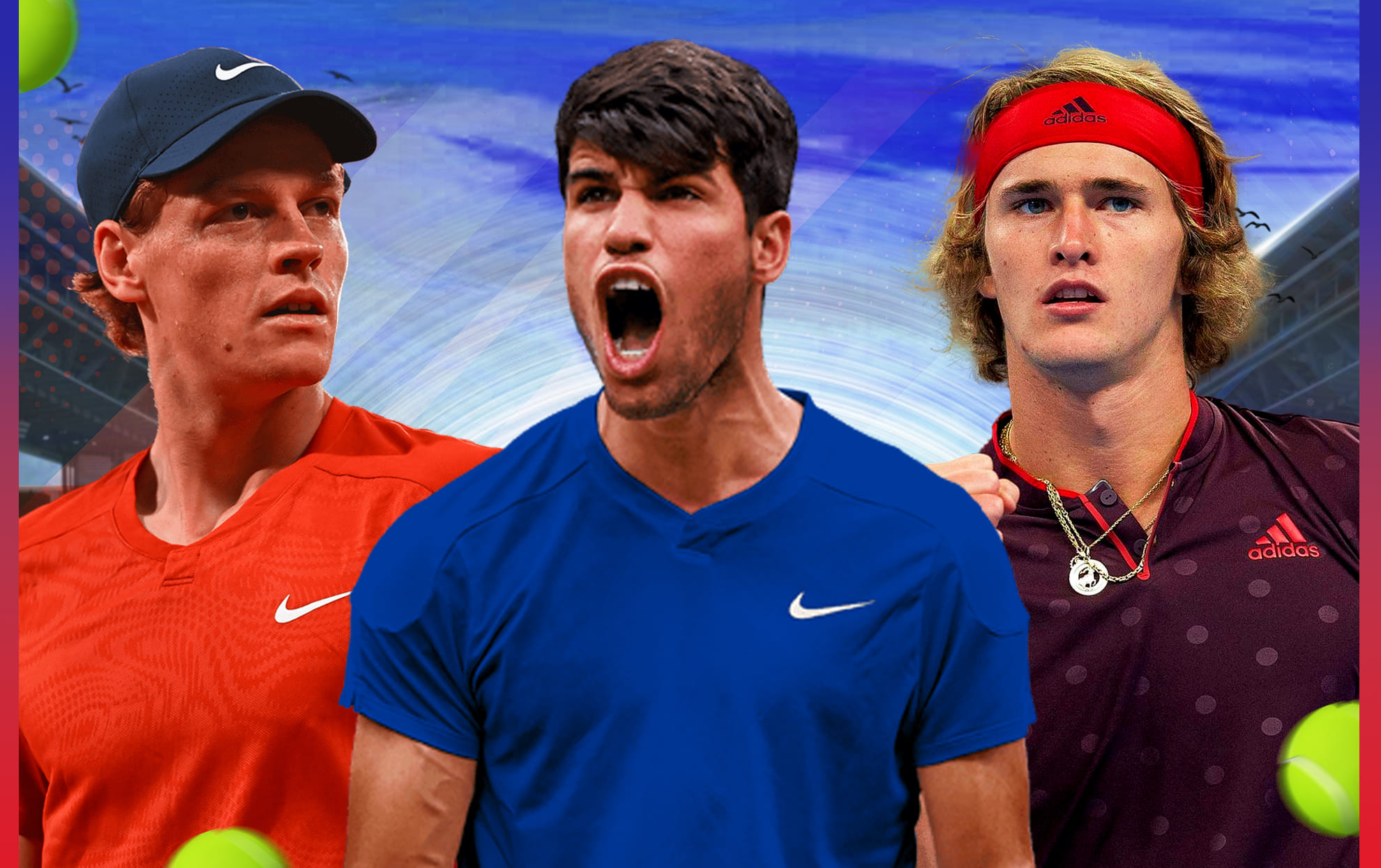 Top five players with highest prize money earned in ATP 2025 season