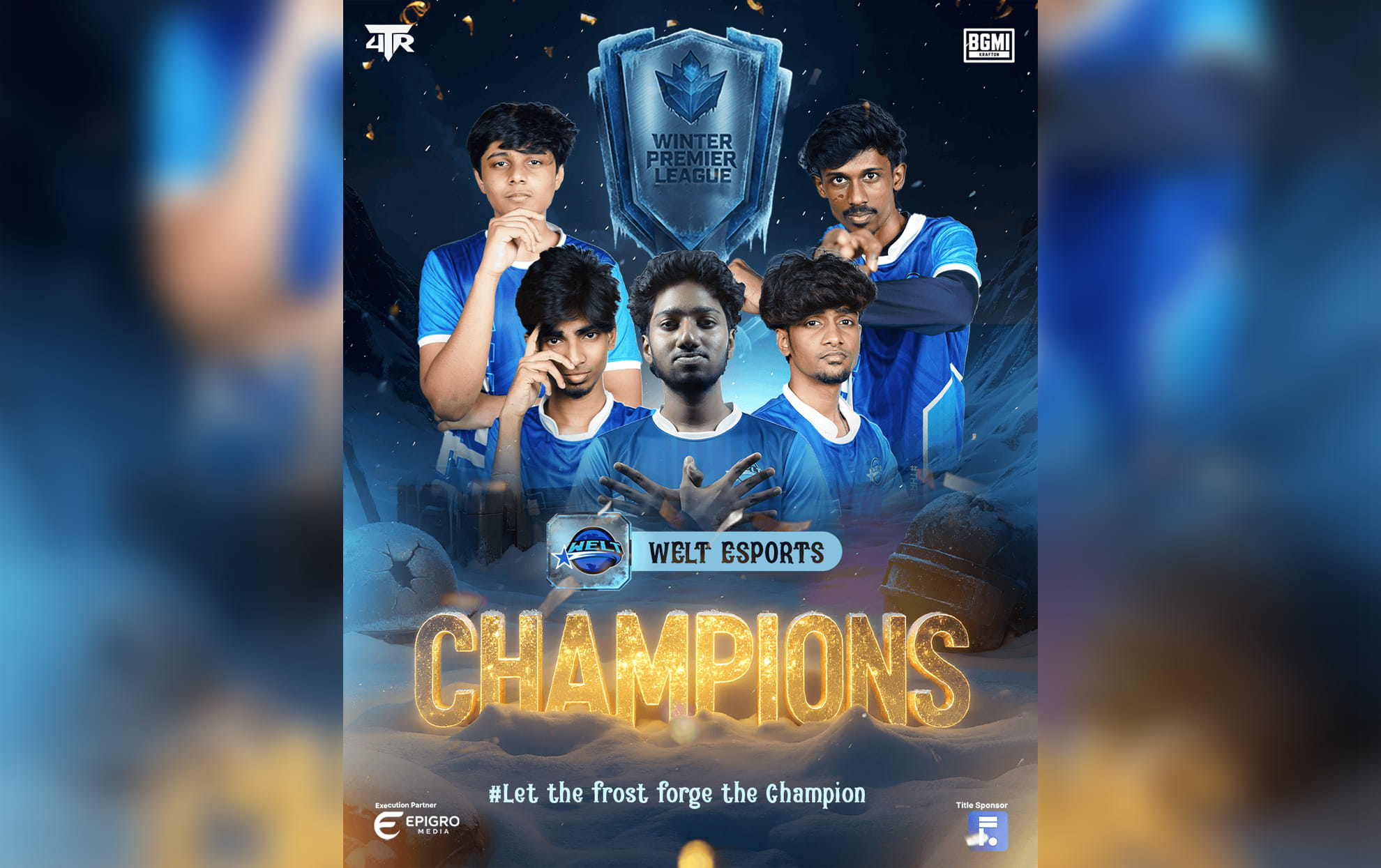 4TR Esports Winter Premier League 2025: Welt Esports wins BGMI title & more