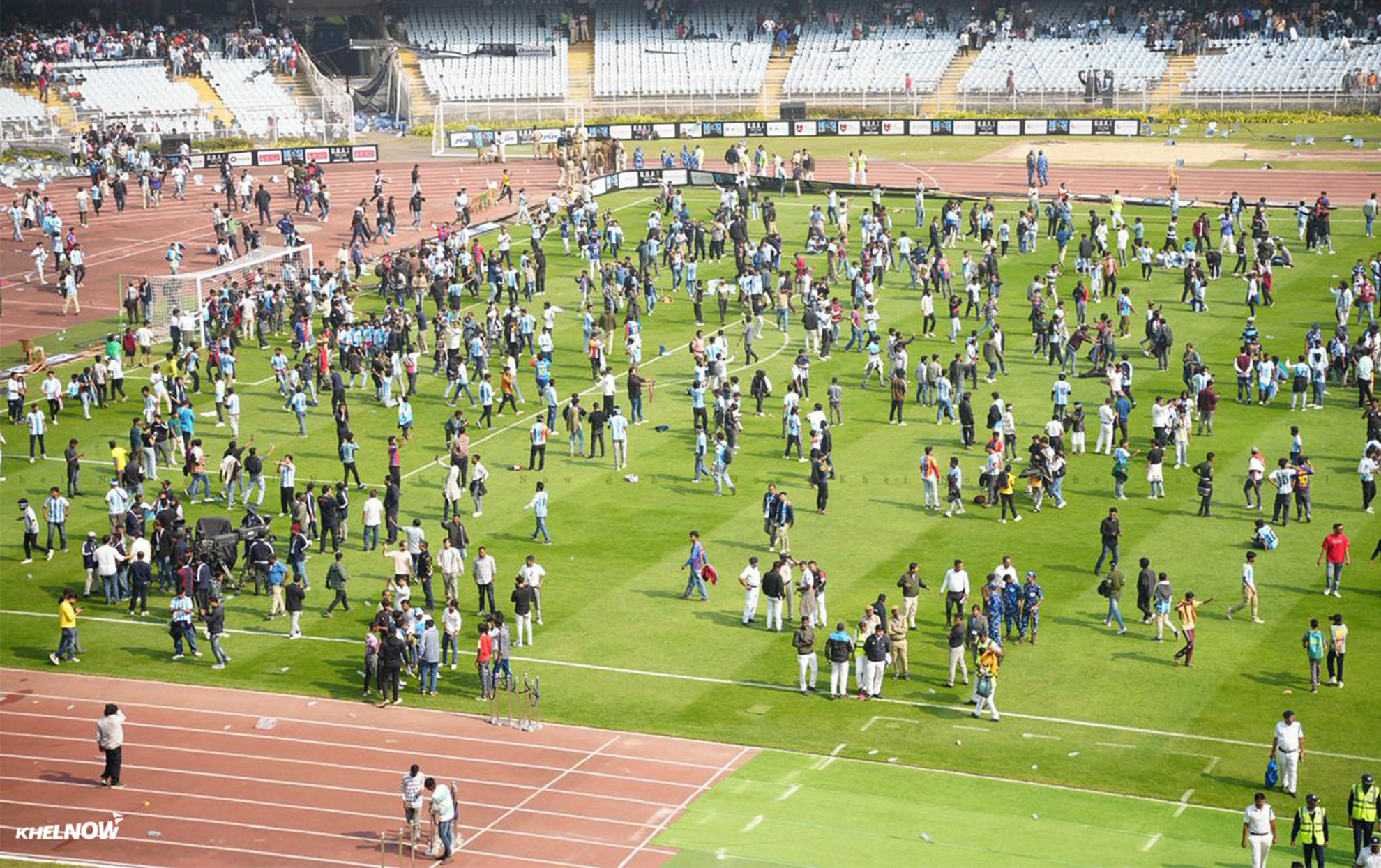 Big Chaos as Lionel Messi’s GOAT Kolkata tour is terminated within 10 minutes!