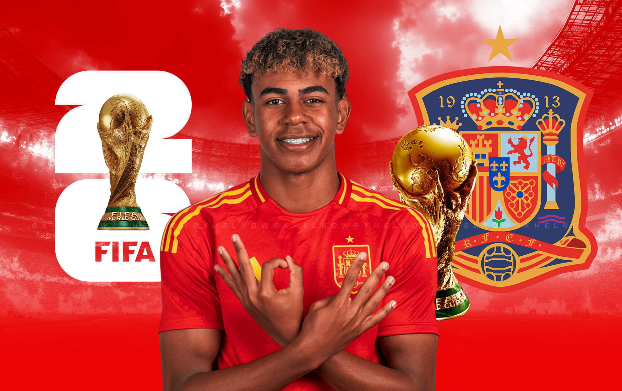 Who will Lamine Yamal's Spain face in FIFA World Cup 2026 group stage?