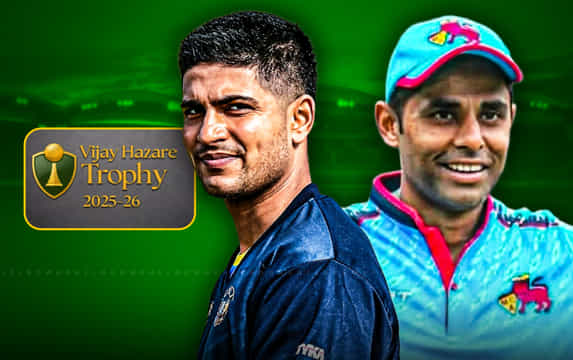 5 IPL stars who failed in Round 6 of Vijay Hazare Trophy 2025-26 ft. Shubman Gill