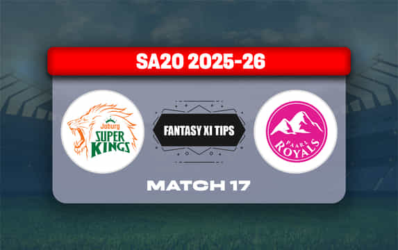 JSK vs PR Dream11 Prediction, Dream11 Playing XI, Today Match 17, SA20 2025-26