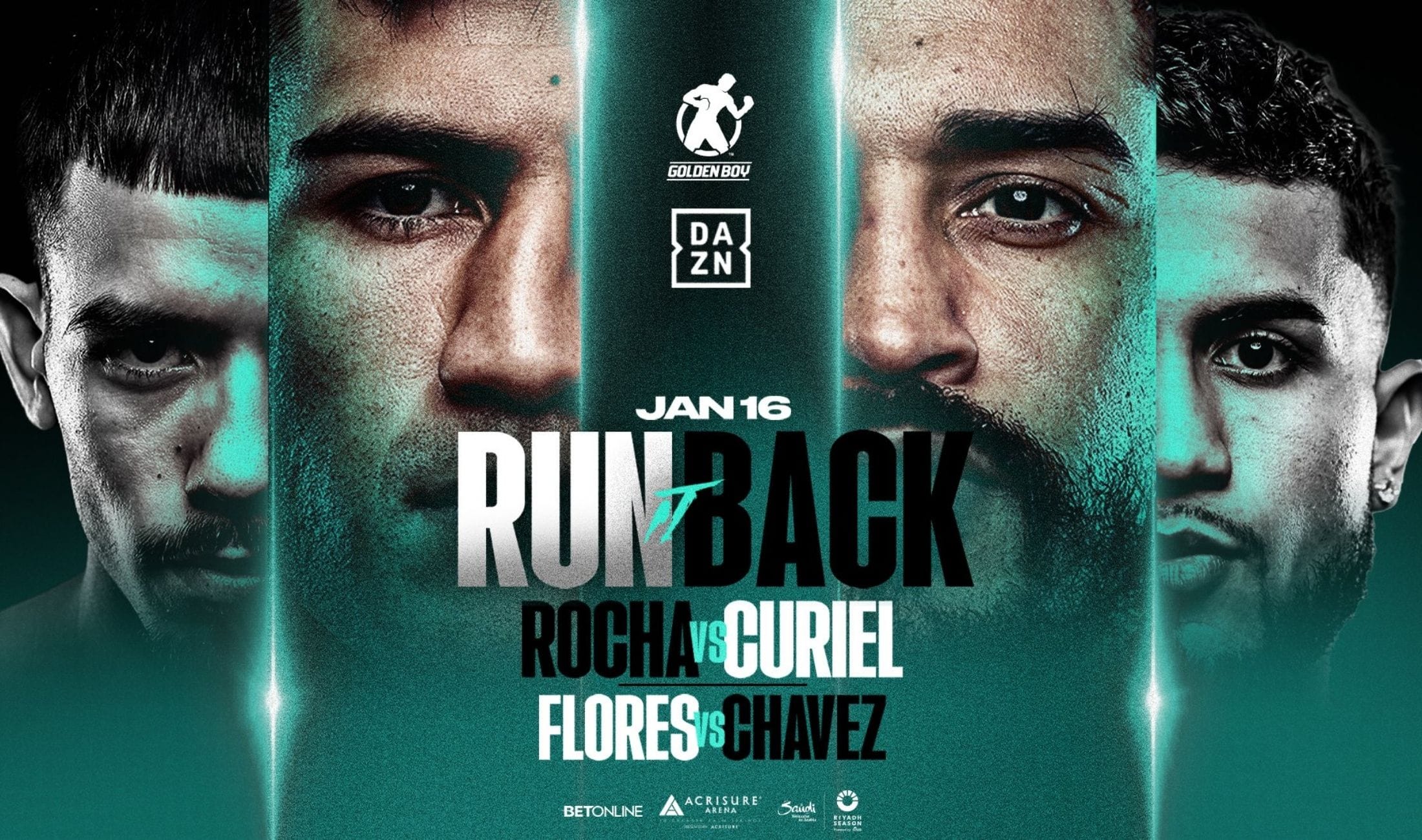 Alexis Rocha vs Raul Curiel 2 (Credit - X@DAZN)