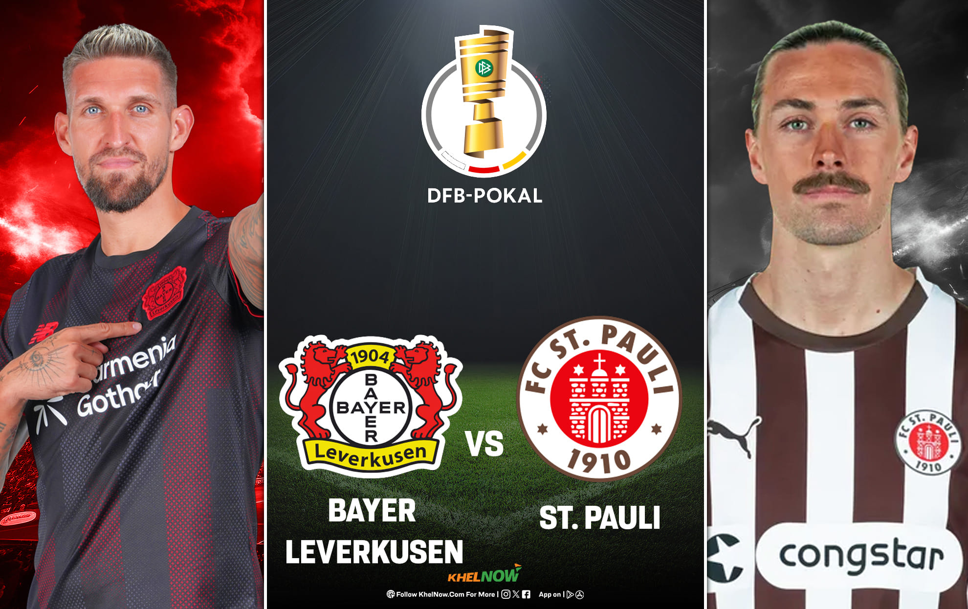 Preview: Bayer Leverkusen vs FC St. Pauli Prediction, lineups, betting tips & odds | DFB-Pokal 2025-26