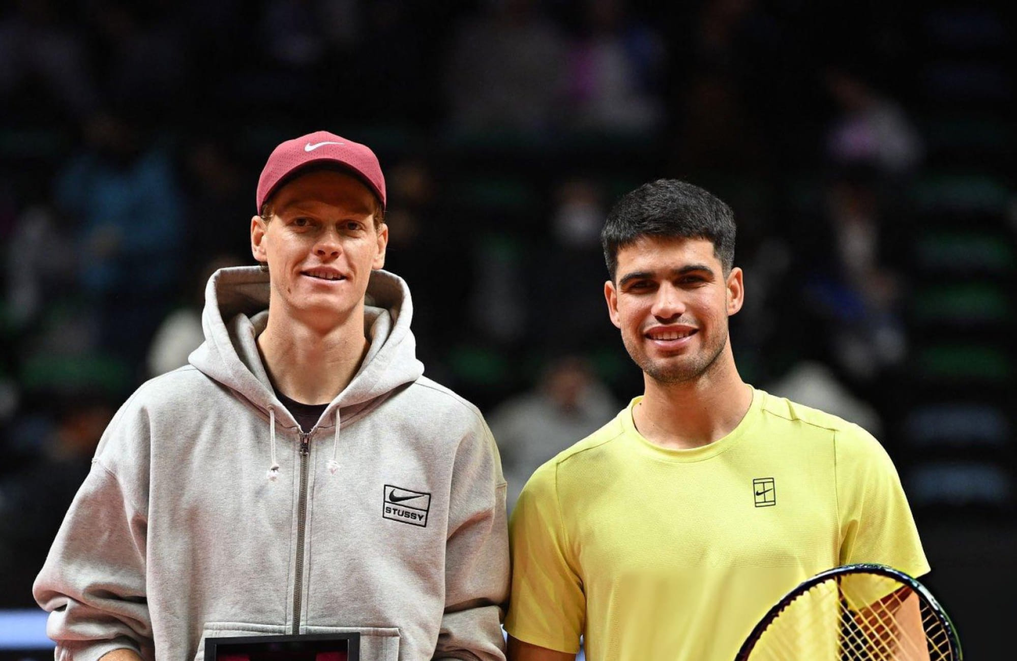 Carlos Alcaraz and Jannik Sinner to play doubles together? Heres what they said Carlos Alcaraz and Jannik Sinner to play doubles together? Heres what they said