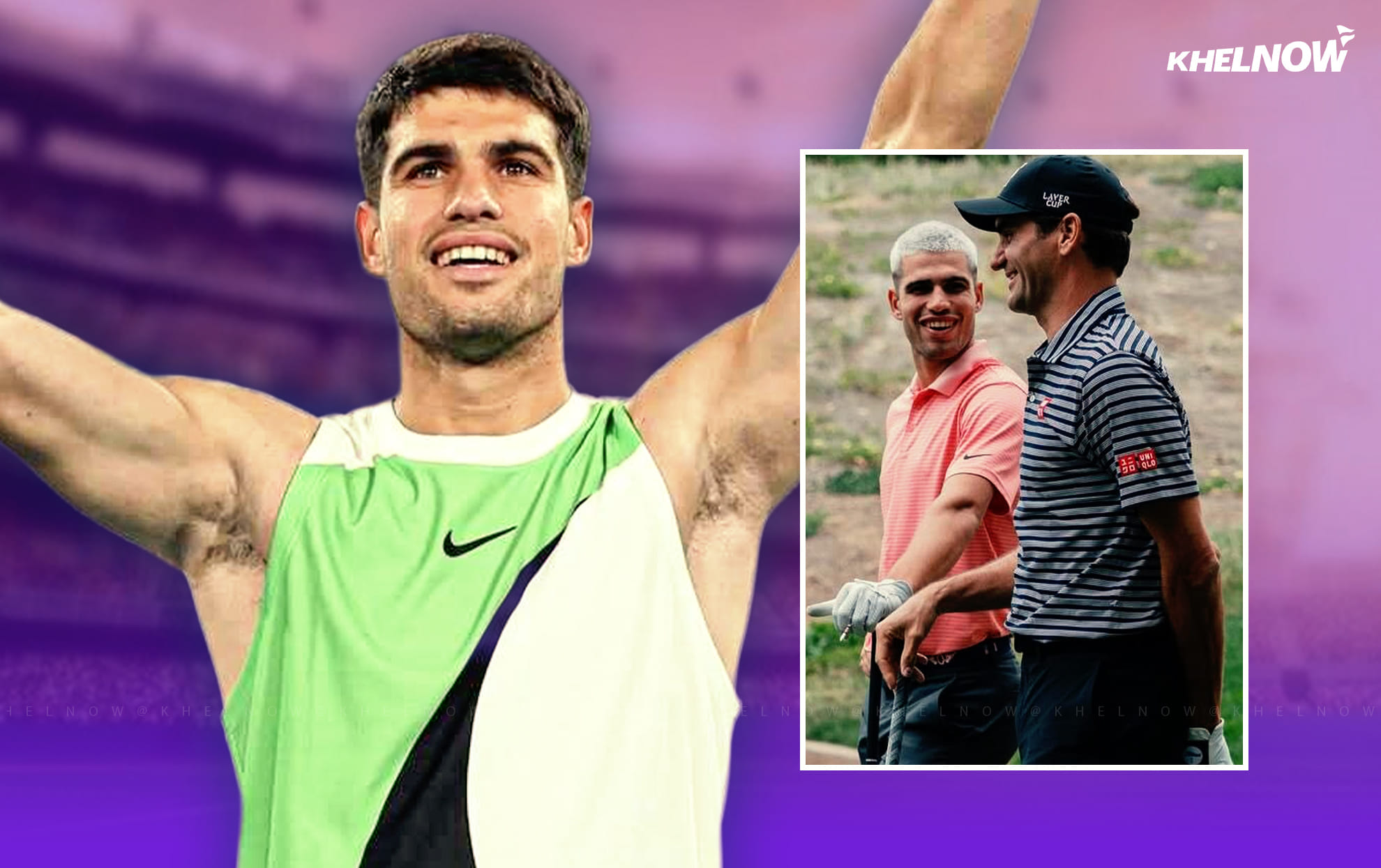 Carlos Alcaraz vs Roger Federer: Spanish ace reveals who's the better golfer