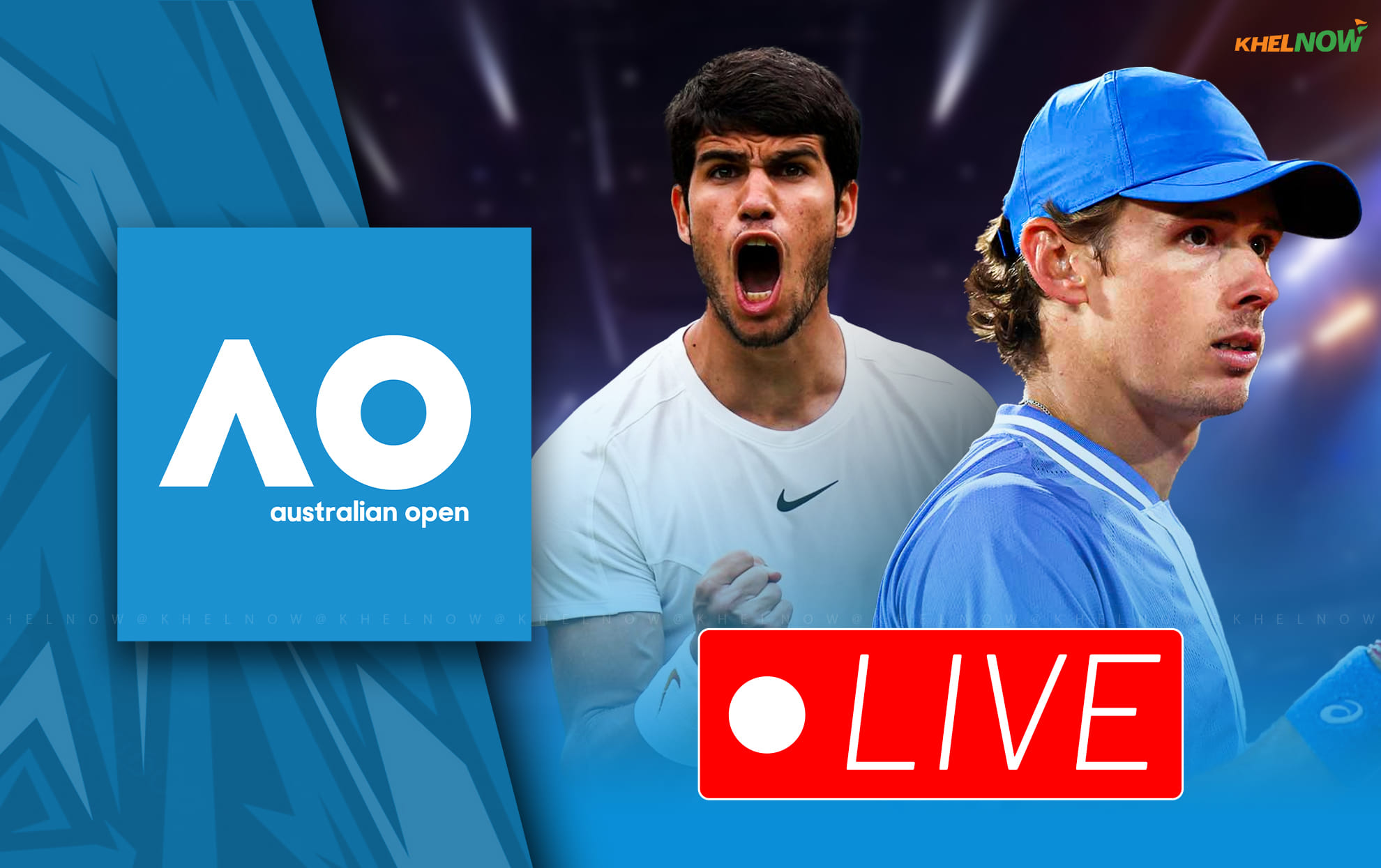 Carlos Alcaraz vs Alex de Minaur live streaming, TV channel, where & how to watch: Australian Open 2026