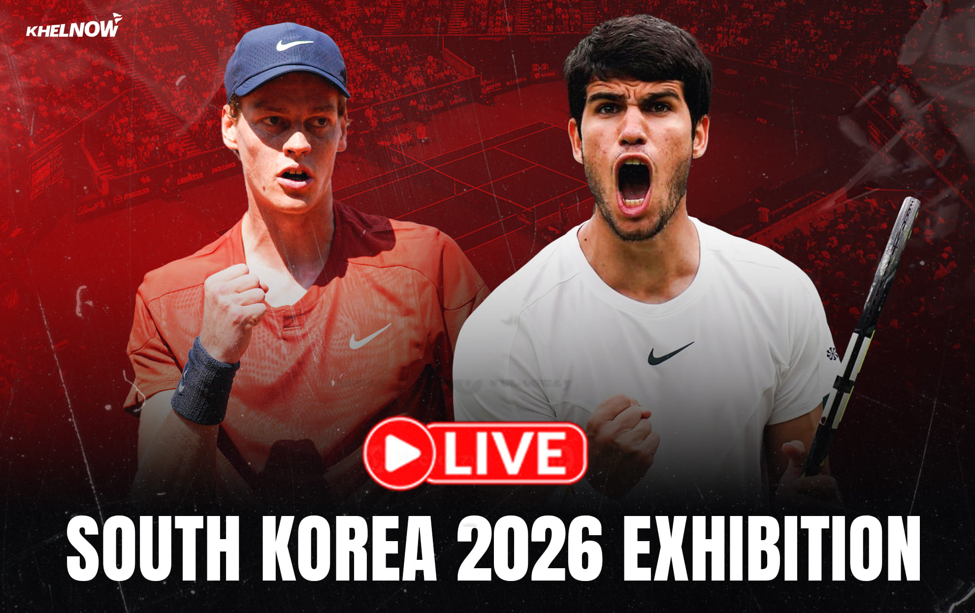 Carlos Alcaraz vs Jannik Sinner South Korea 2026 exhibition: Live Streaming, TV channel, where and&nbsp;how&nbsp;to&nbsp;watch?
