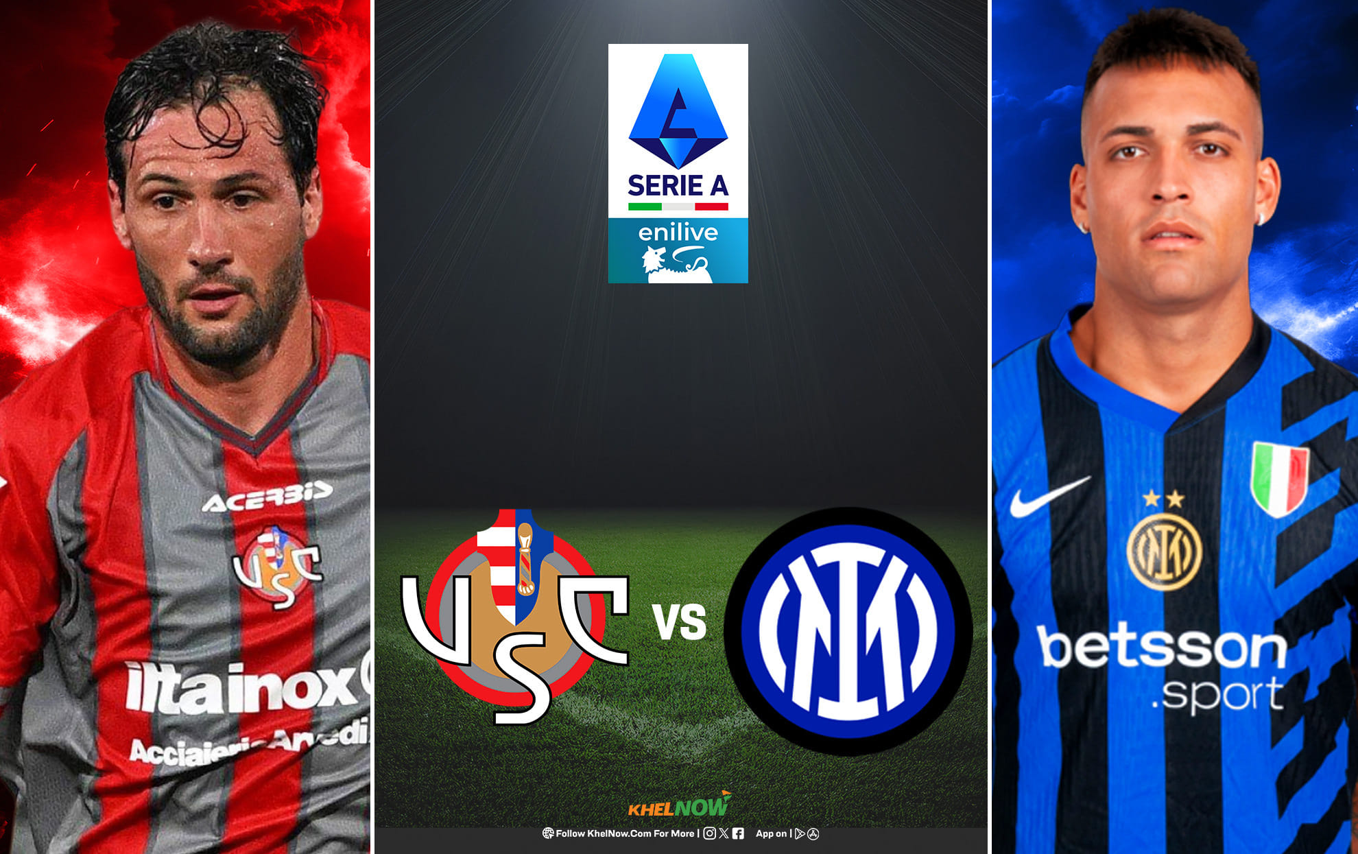 Preview: Cremonese vs Inter Milan Prediction, lineups, betting tips & odds | Serie A 2025-26