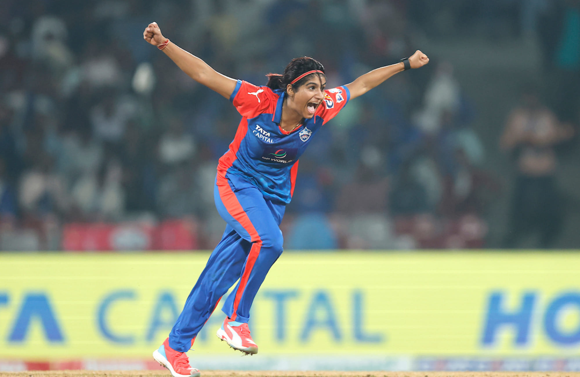 Video: Hat-trick Alert! Nandani Sharma stuns Gujarat Giants with sensational bowling performance in WPL 2026 Video: Hat-trick Alert! Nandani Sharma stuns Gujarat Giants with sensational bowling performance in WPL 2026