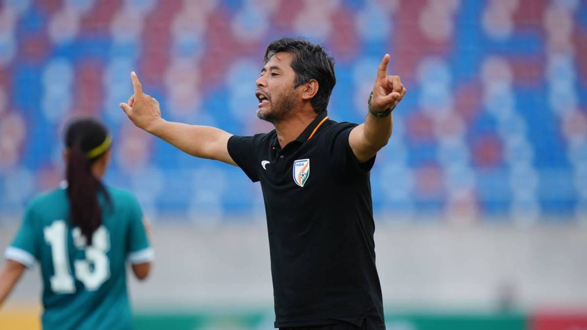 Crispin Chettri reappointed as head coach of Indian Women's National Team ahead of FIFA Series and SAFF Championship