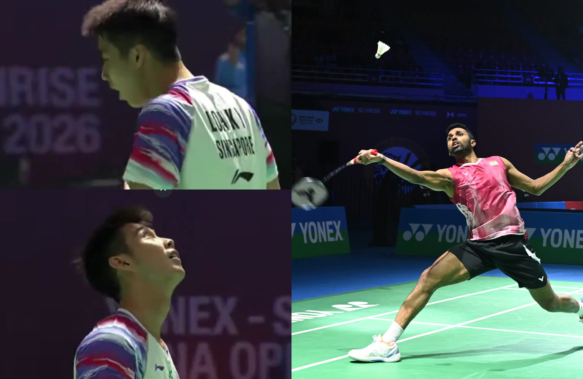 India Open 2026: Bird's poop drop halts HS Prannoy vs Loh Kean Yew's match twice in Delhi