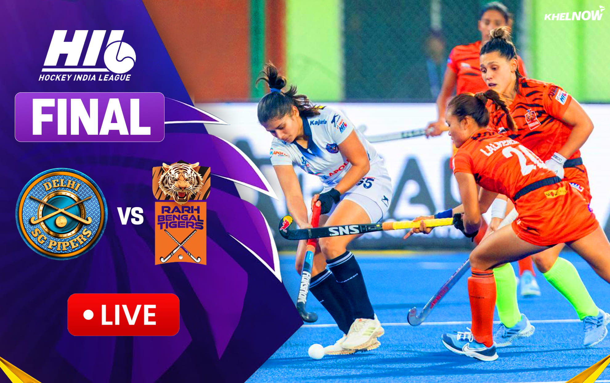 SG Pipers vs Shrachi Bengal Tigers Live Updates, Women's Hockey India League 2025-26 Final
