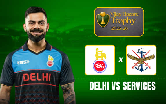 DEL vs SER: Live streaming details, when & where to watch VHT 2025-26 match between Delhi and Services