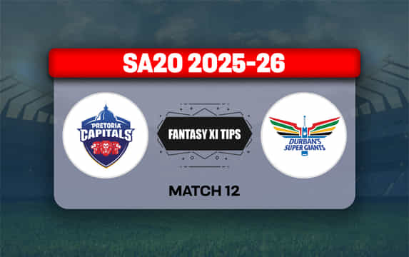 PC vs DSG Dream11 Prediction, Dream11 Playing XI, Today Match 12, SA20 2025-26