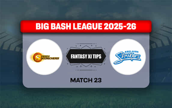 SCO vs STR Dream11 Prediction, Dream11 Playing XI, Today Match 23, Big Bash League 2025-26