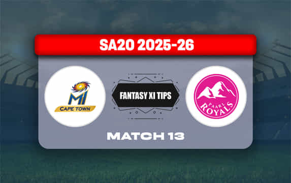 MICT vs PR Dream11 Prediction, Dream11 Playing XI, Today Match 13, SA20 2025-26