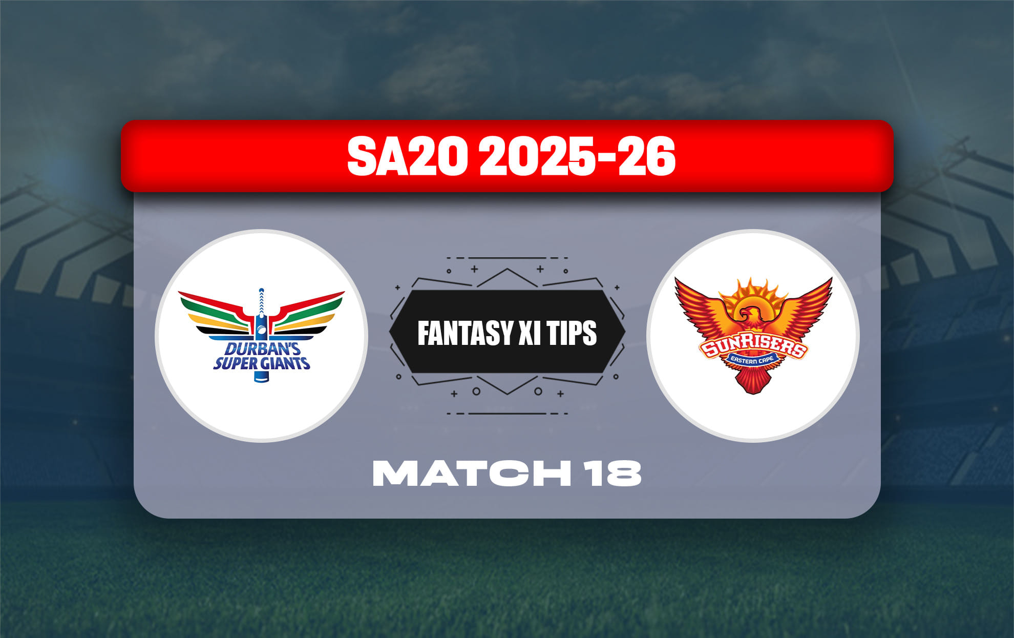 DSG vs SEC Dream11 Prediction, Dream11 Playing XI, Today Match 18, SA20 2025-26 DSG vs SEC Dream11 Prediction, Dream11 Playing XI, Today Match 18, SA20 2025-26