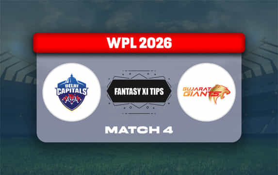 DC-W vs GG-W Dream11 Prediction, Dream11 Playing XI, Today Match 4, WPL 2026