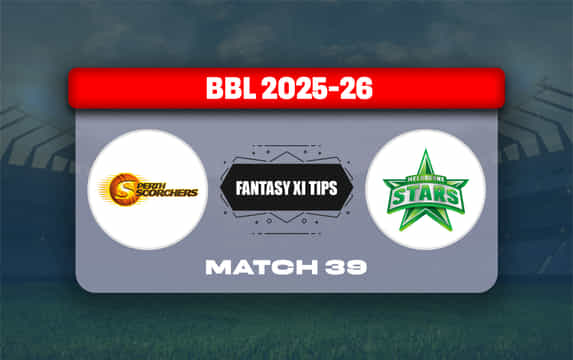 SCO vs STA Dream11 Prediction, Dream11 Playing XI, Today Match 39, Big Bash League 2025-26