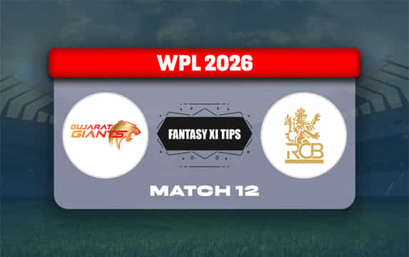 GG-W vs RCB-W Dream11 Prediction, Dream11 Playing XI, Today Match 12, WPL 2026