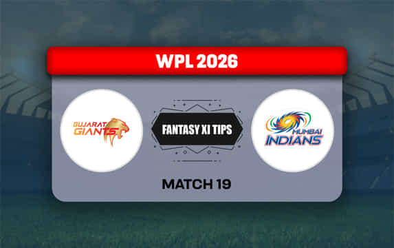 GG-W vs MI-W Dream11 Prediction, Dream11 Playing XI, Today Match 19, WPL 2026