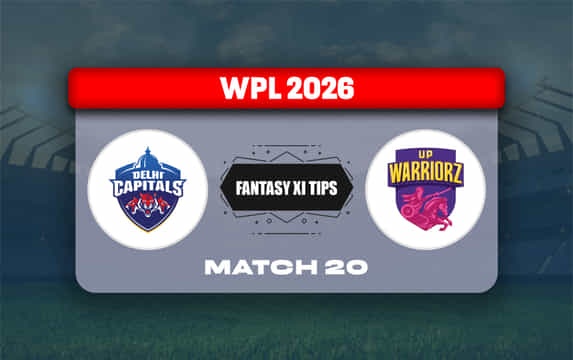 DC-W vs UPW-W Dream11 Prediction, Dream11 Playing XI, Today Match 20, WPL 2026