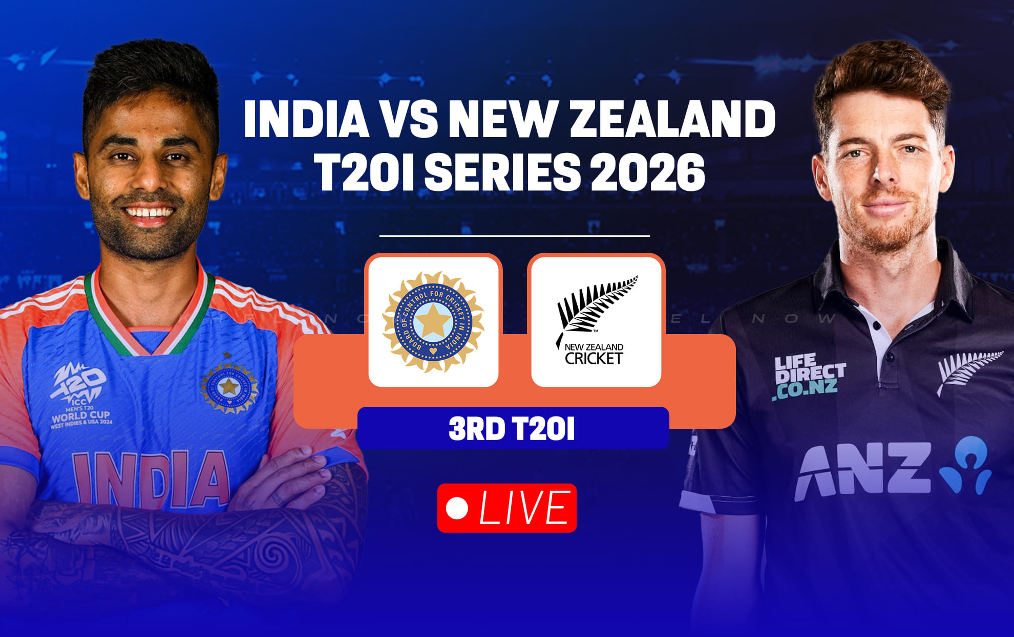 IND vs NZ: Live streaming details, when & where to watch 3rd T20I of India vs New Zealand T20I series 2026