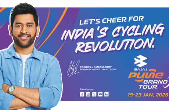 MS Dhoni named Goodwill Ambassador for Pune Grand Tour 2026
