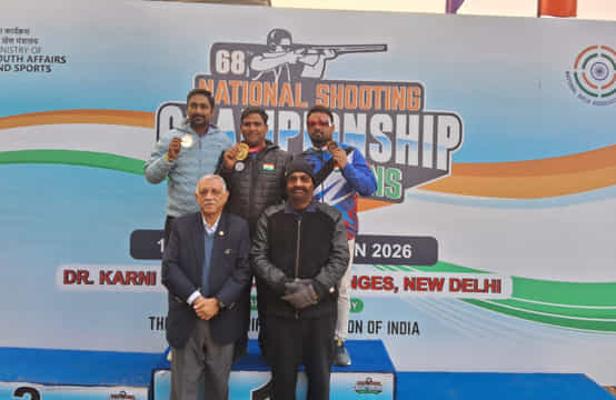 68th National Shooting Championship: Mohd Asab, Anushka Singh Bhati win double trap titles
