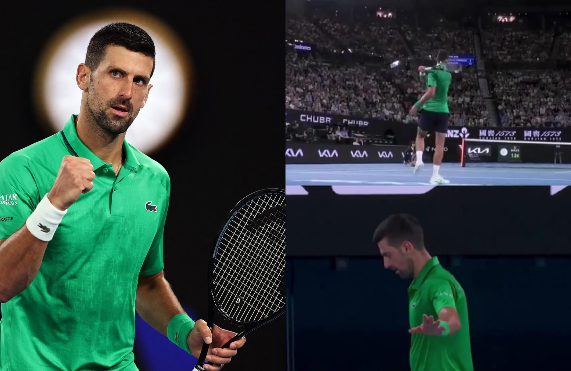 Novak Djokovic escapes disqualification after ball kid scare at Australian Open 2026: WATCH