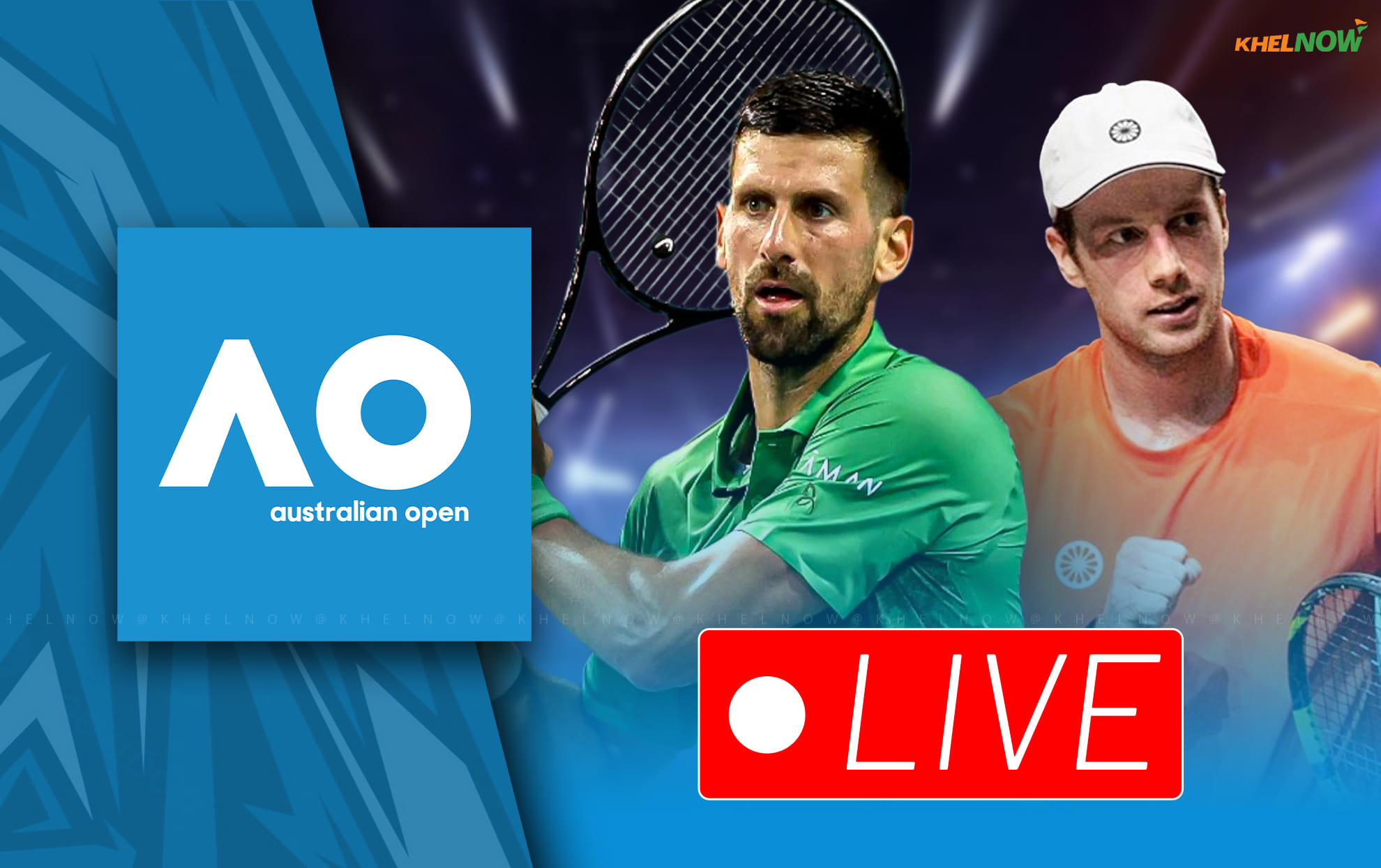 Novak Djokovic vs Botic van de Zandschulp live streaming, TV channel, where & how to watch: Australian Open 2026