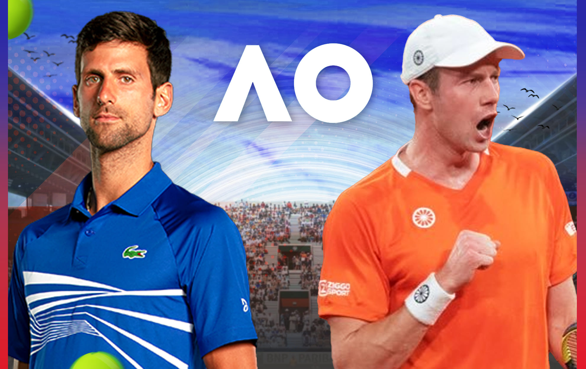 Novak Djokovic vs Botic van de Zandschulp prediction, betting tips & odds, head-to-head, preview: Australian Open 2026
