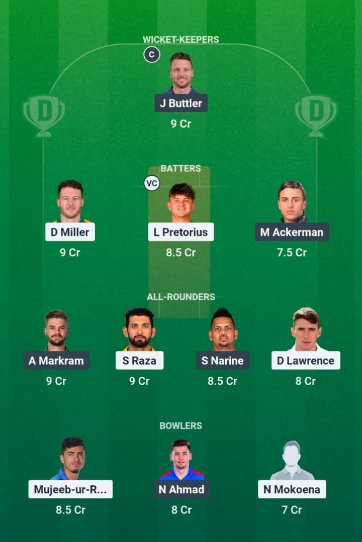 PR vs DSG Dream11 Prediction Today Match 23, SA20 2025-26