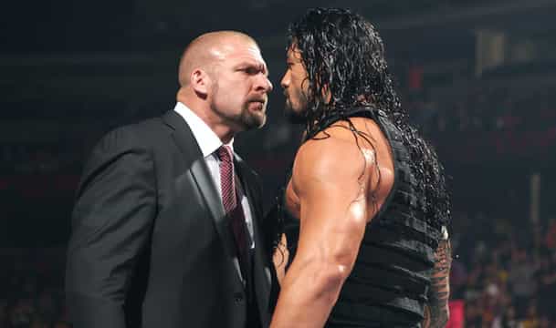 Roman Reigns & Triple H WWE